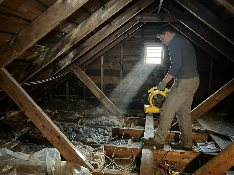 attic-water-damage-drying-proc-007 — frequently asked questions, Emergency Water Extraction & 24/7 Flood Response in Ford Ci…